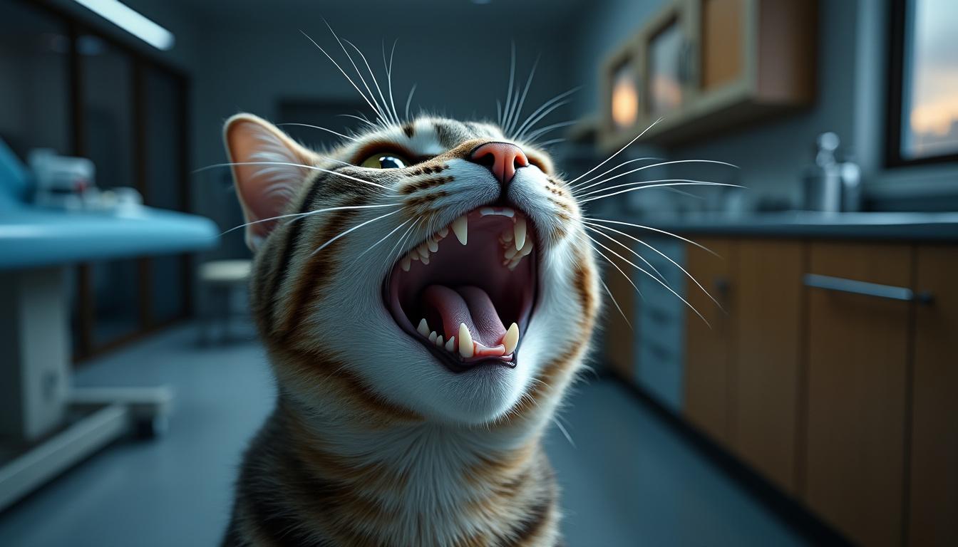 Gencive blanche d’un chat : guide complet pour reconnaître les symptômes inquiétants