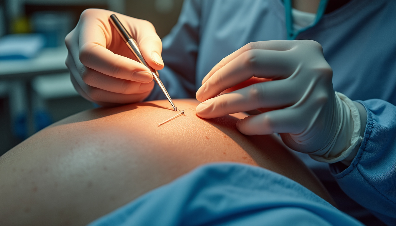 Comment se débarrasser d’un fil résorbable resté sous la peau ?