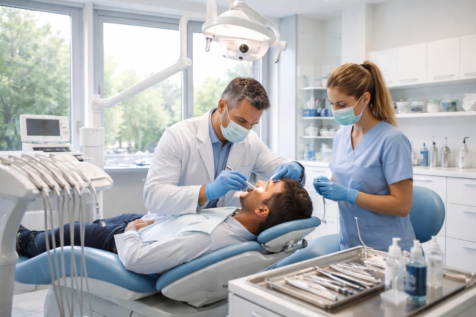 Hôpital de la Salpêtrière : service dentaire