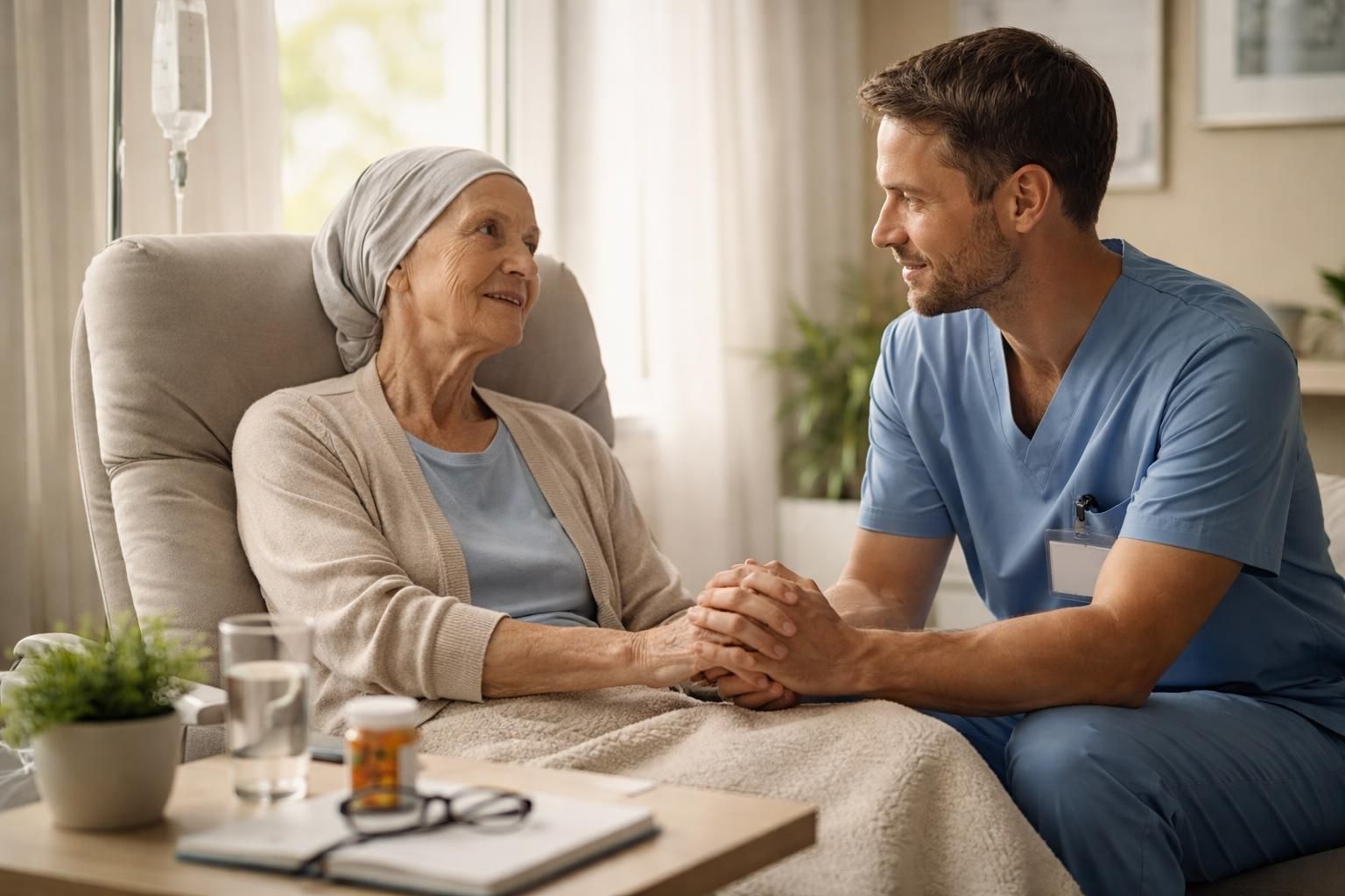 Phase terminale s&rsquo;approche pour un glioblastome : options de soins palliatifs à considérer