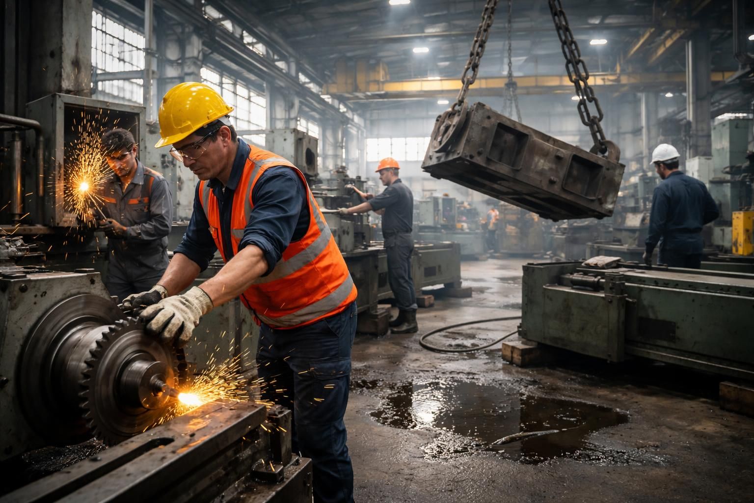 Les principaux dangers pqq liés à la manipulation des équipements industriels