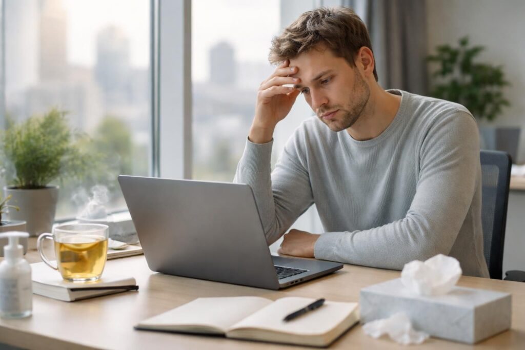 Comment rédiger un mail pour dire qu&rsquo;on est malade tout en restant professionnel